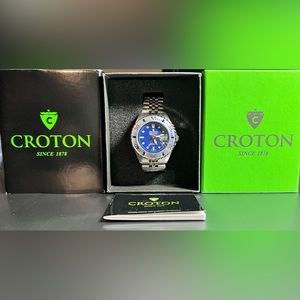 SeaDiver Gents 20 ATM Divers Watch with Blue Dial